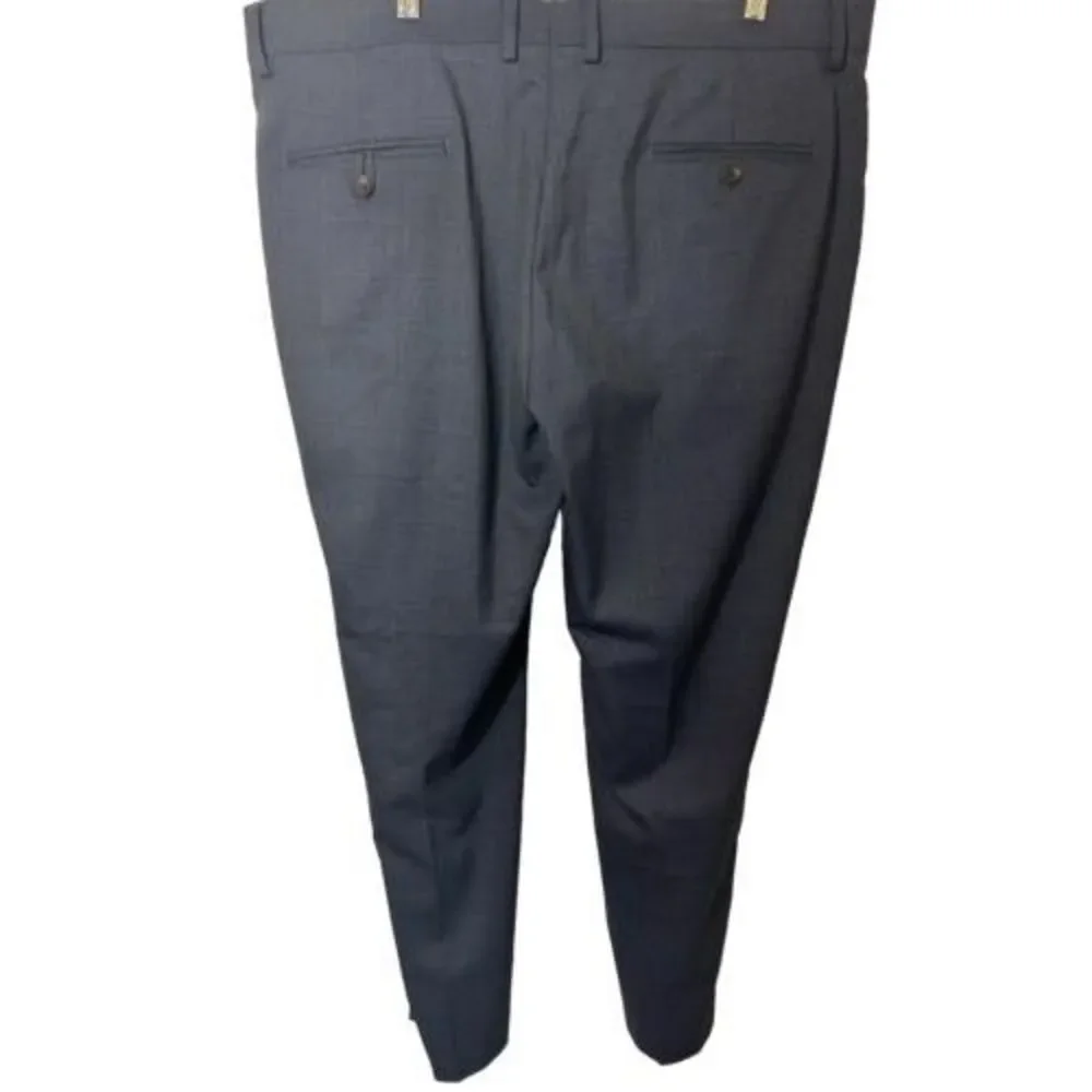 J. M. HAGGAR Slim Fit‎ Blue Slack Trouser Men size 38x30